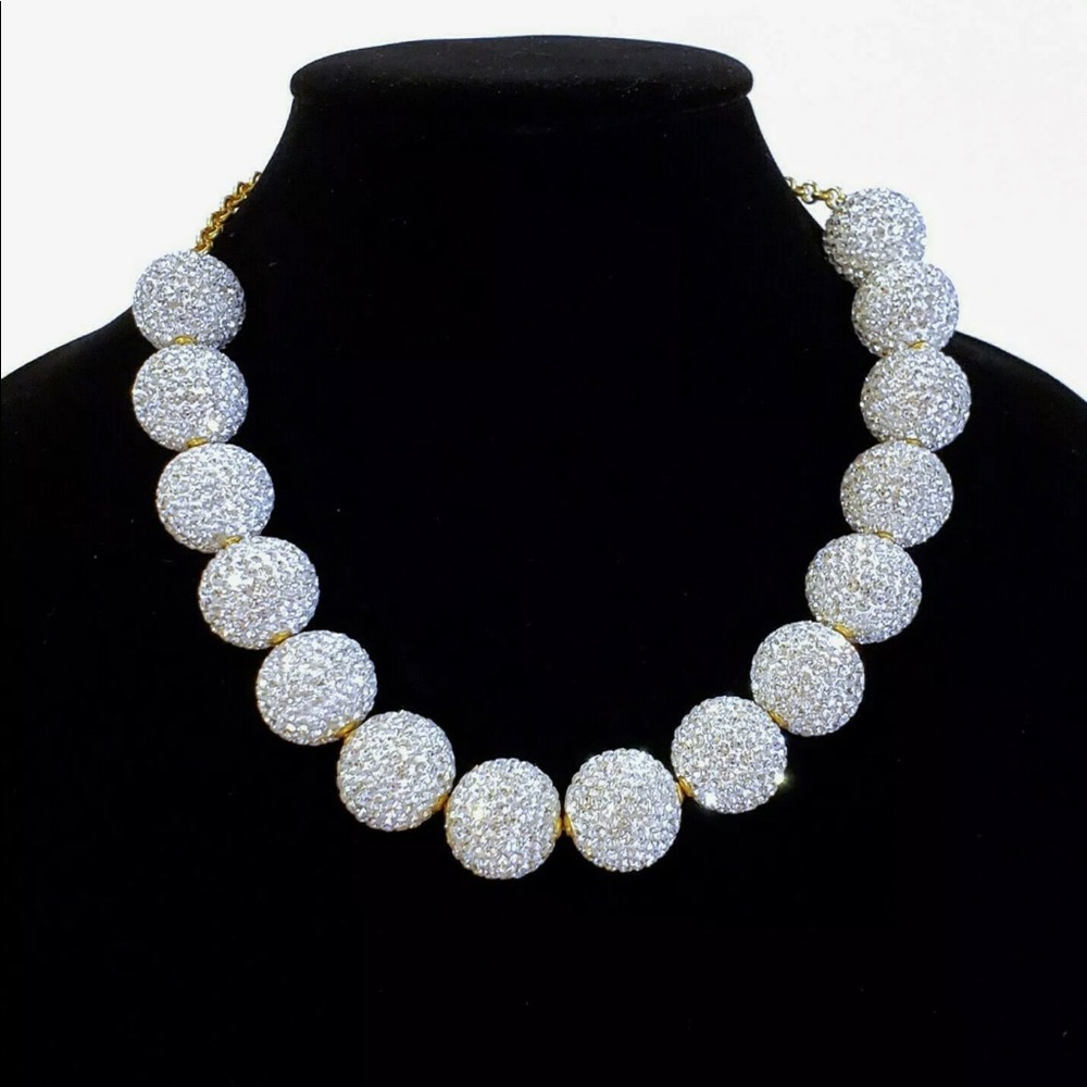 Kate Spade ♠️ Crystal Large Ball Necklace